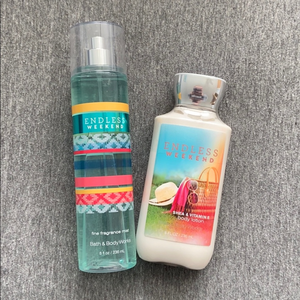 Bath and Body Works Lotion and Spray
